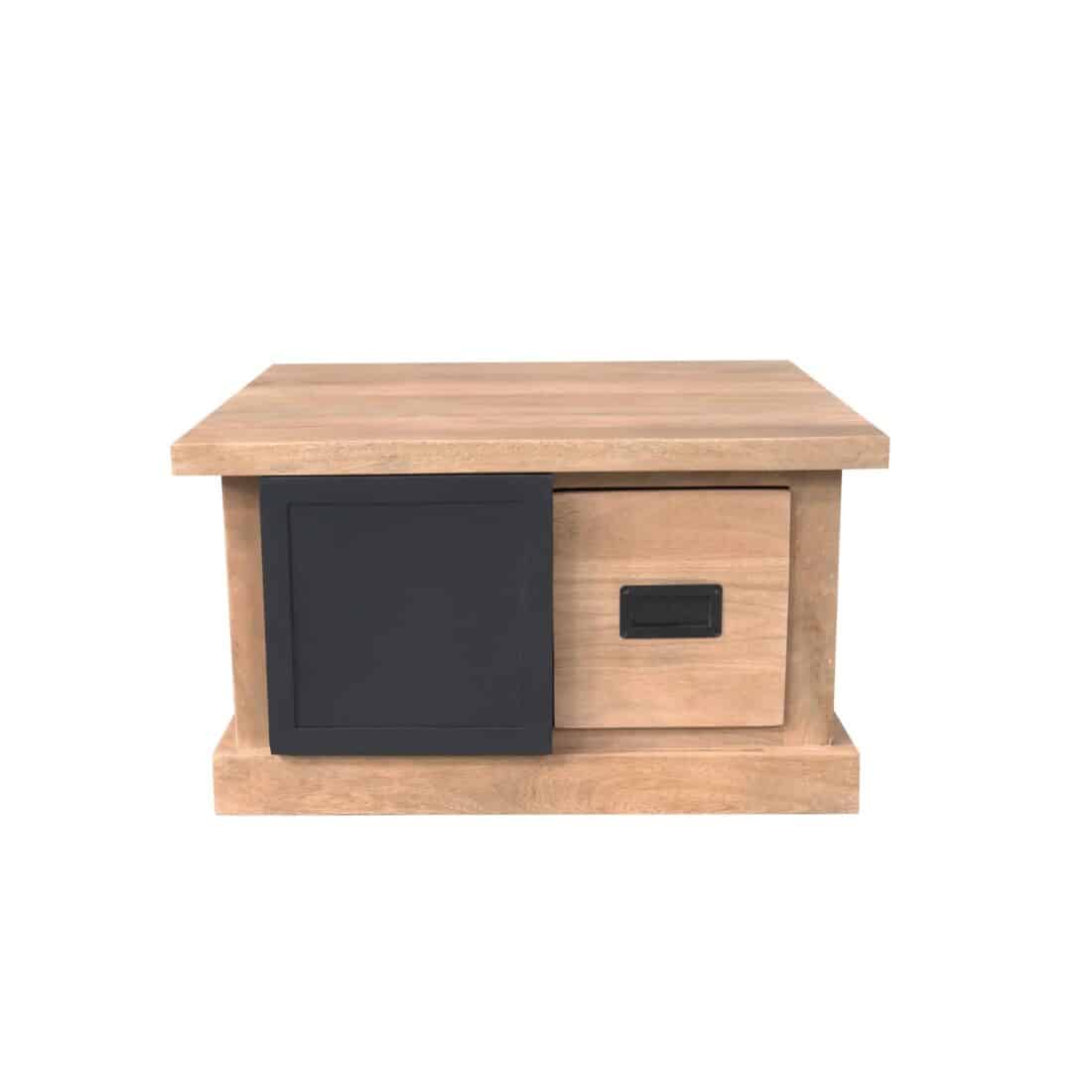 Starfurn Vierkante Salontafel Noa Naturel Mangohout 80 Cm