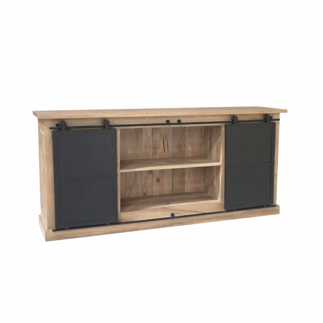 Starfurn Dressoir Fresno Naturel Mangohout 200 Cm
