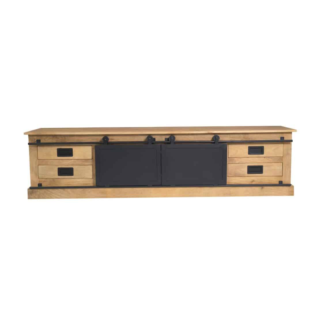 Starfurn Tv Meubel Fresno Naturel Mangohout 200 Cm