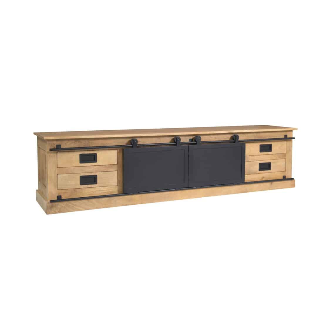 Starfurn Tv Meubel Fresno Naturel Mangohout 200 Cm
