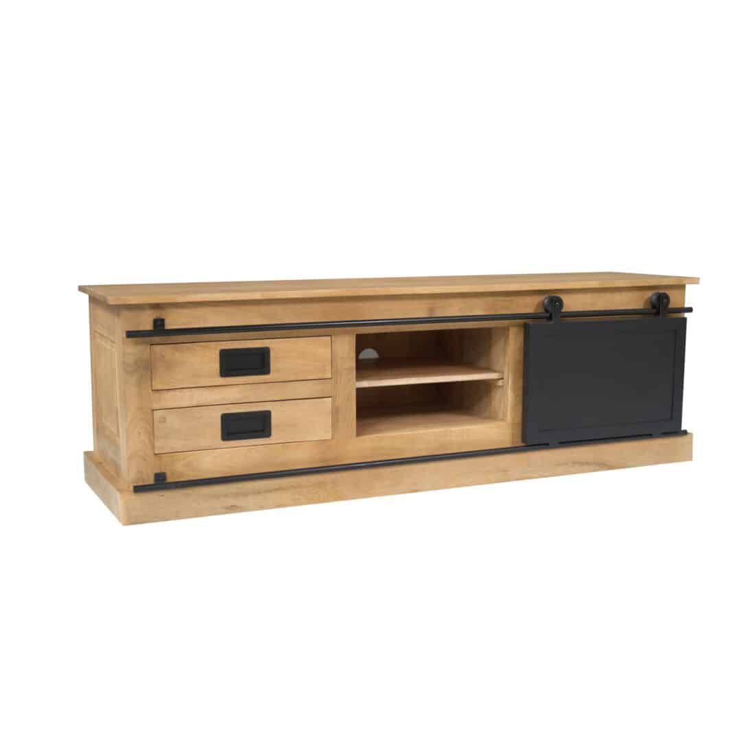 Starfurn Tv Meubel Fresno Naturel Mangohout 155 Cm