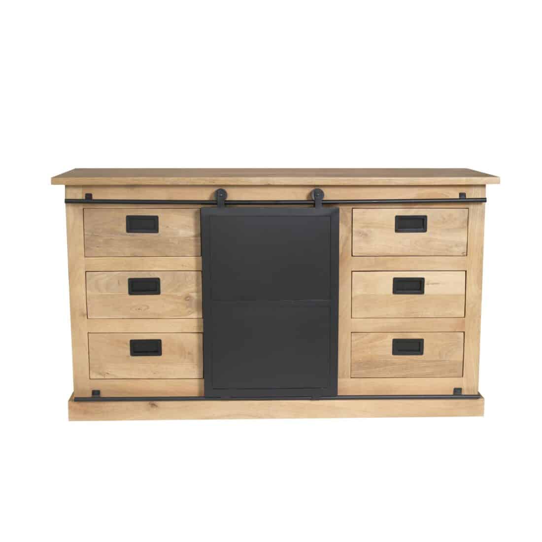 Starfurn Dressoir Fresno Naturel Mangohout 160 Cm