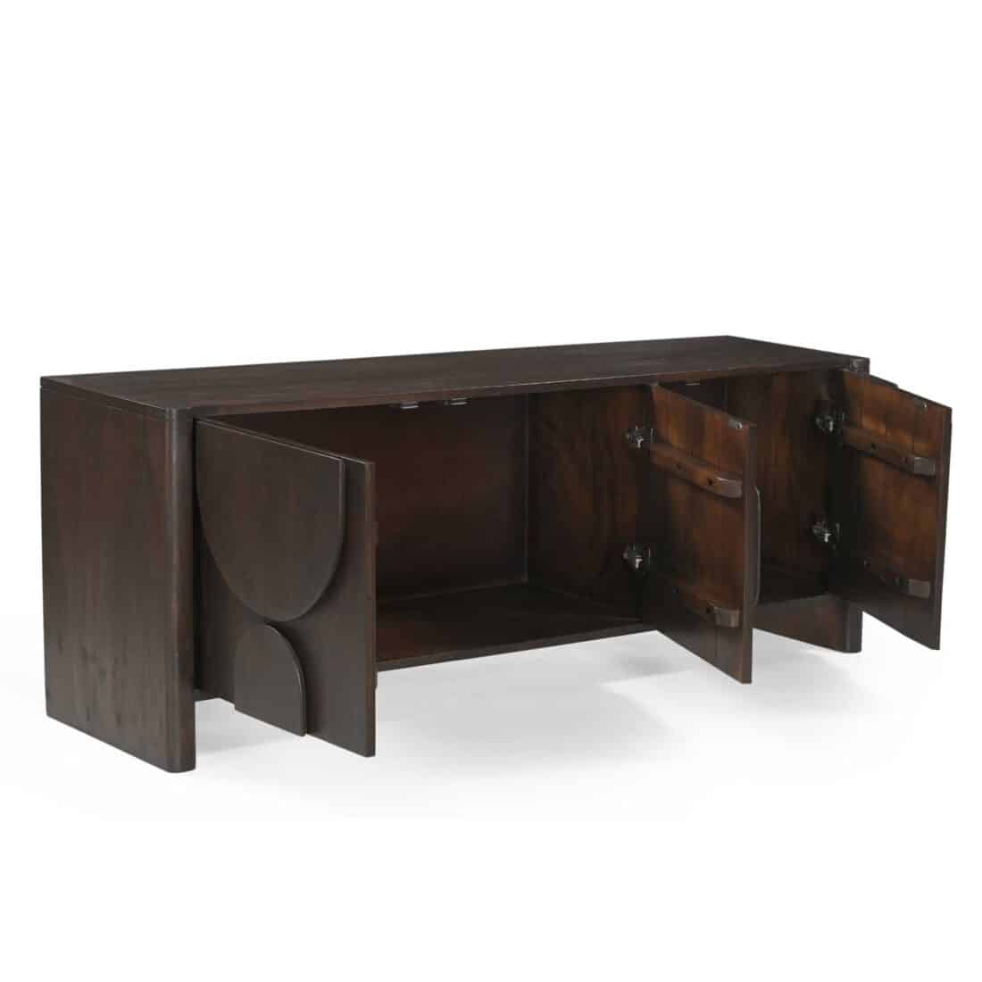 Starfurn Tv Meubel Zana Bruin 150x40x55 Cm Mangohout