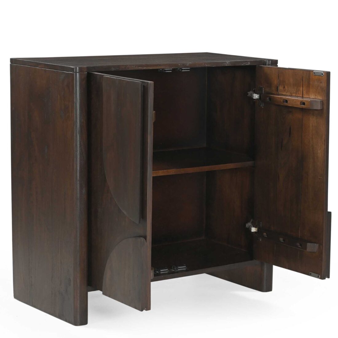 Starfurn Kabinet Kastje Zana Bruin Mangohout 80 Cm