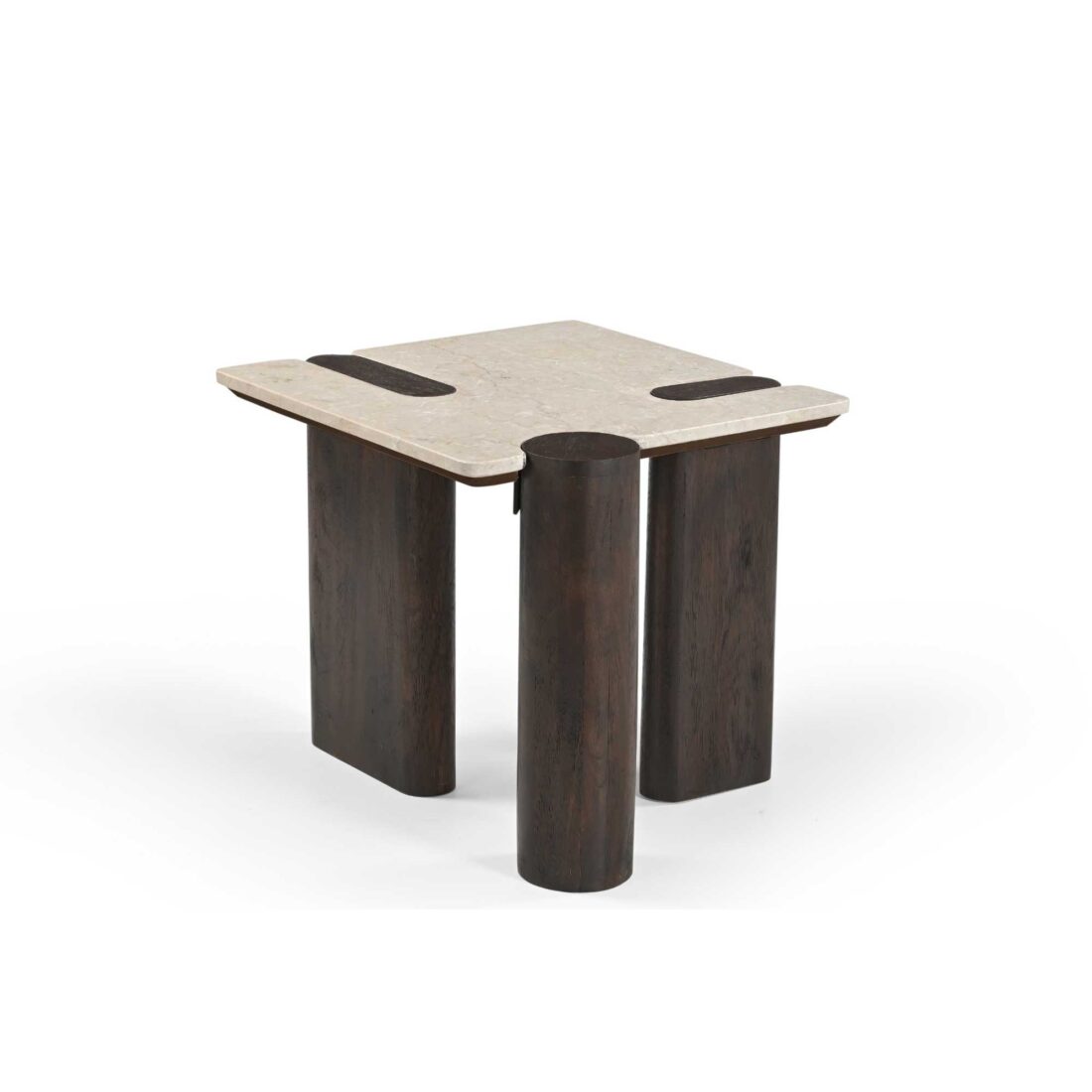 Starfurn Bijzettafel Maeve Bruin Marmer 57 Cm