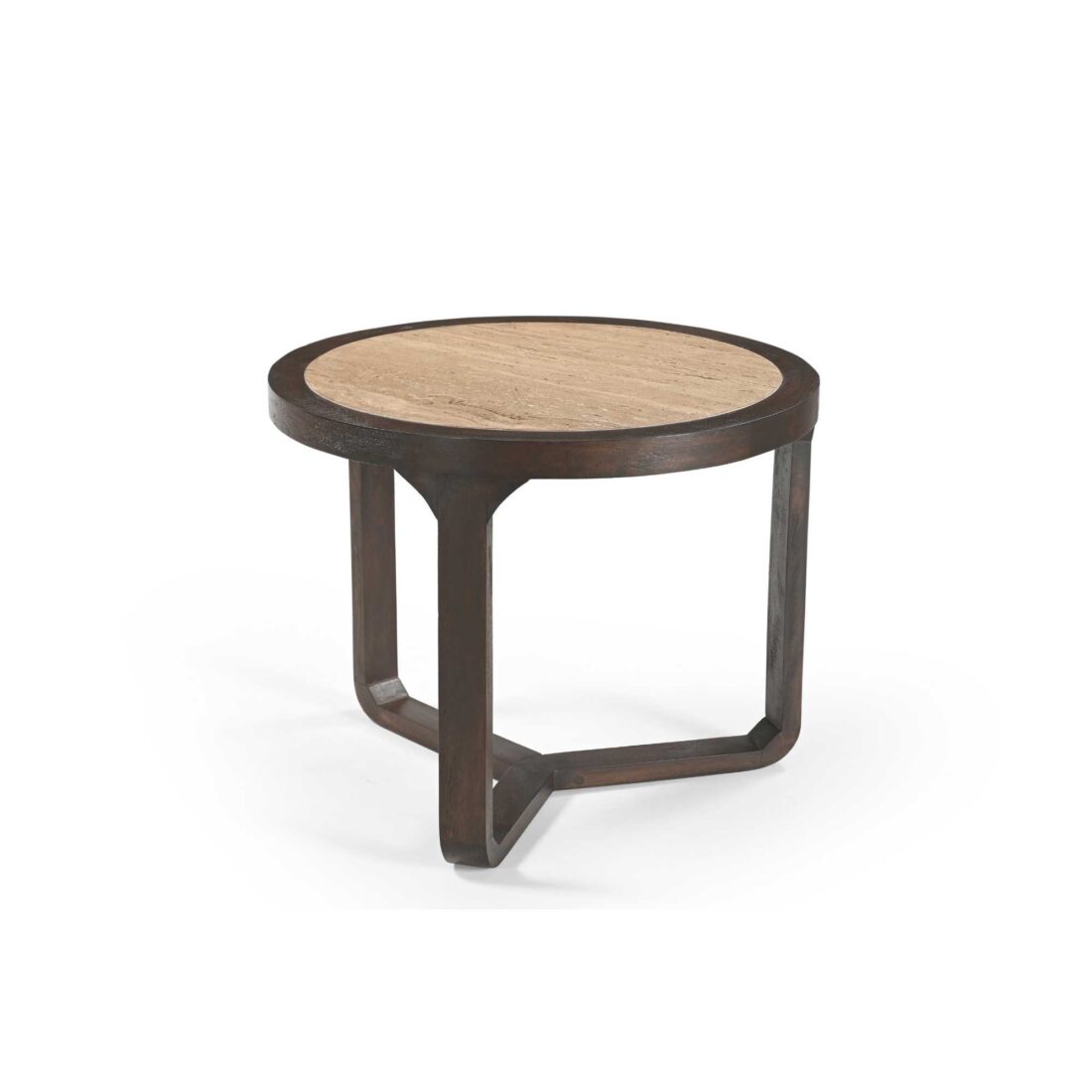 Starfurn Bijzettafel Morris Bruin Travertin 60 Cm