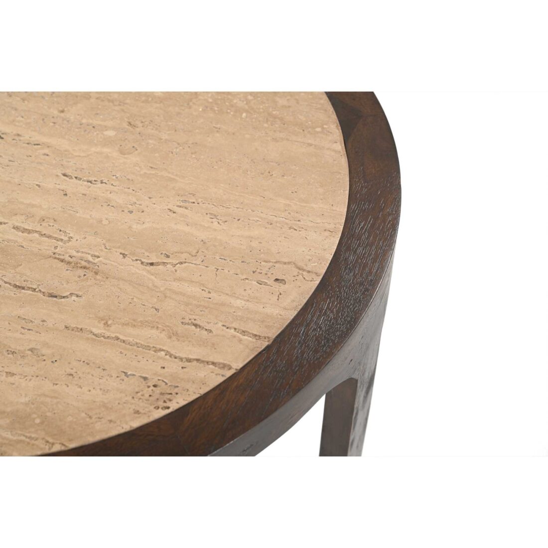 Starfurn Bijzettafel Morris Bruin Travertin 60 Cm