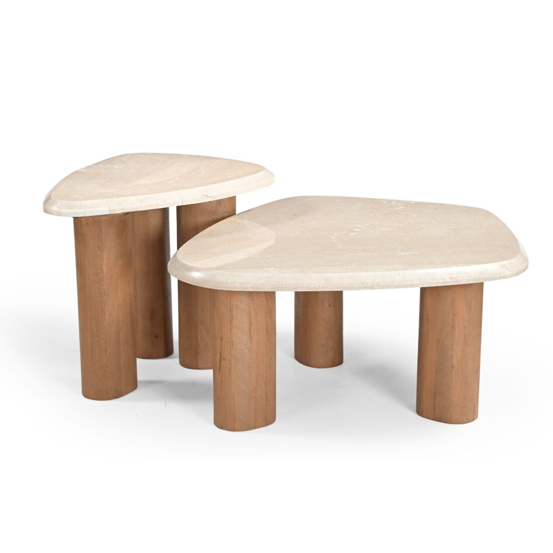 Starfurn Bijzettafel Nuv Naturel Botticino Marmer 60 Cm