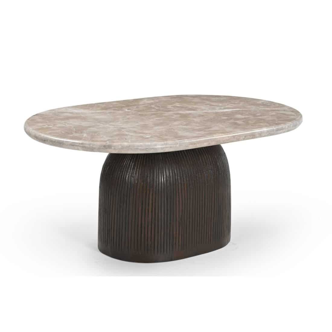 Starfurn Salontafel Noel Bruin Marmer 90 Cm