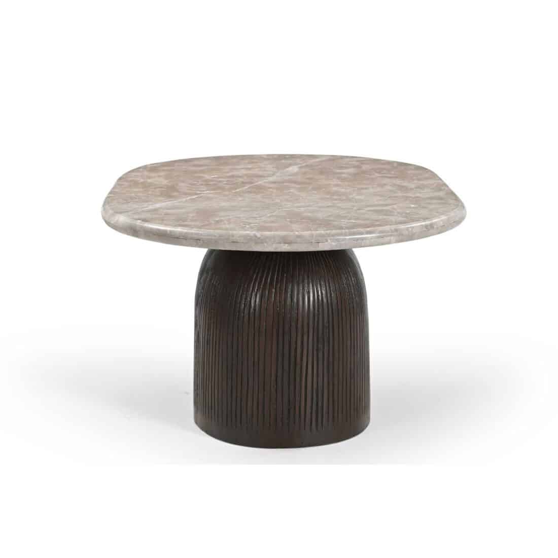 Starfurn Salontafel Noel Bruin Marmer 90 Cm