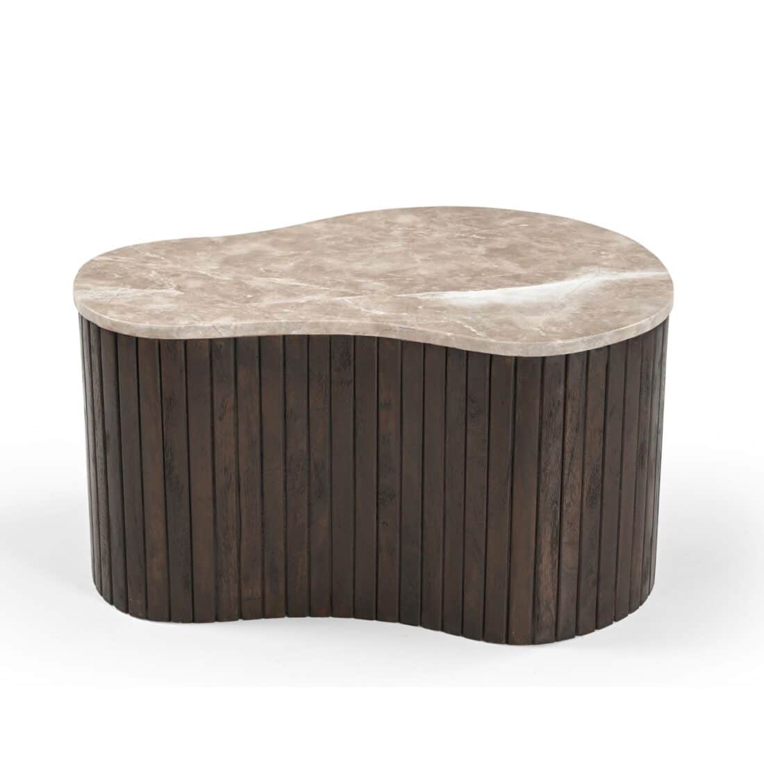 Starfurn Salontafel Nomi Bruin Marmer 70 Cm