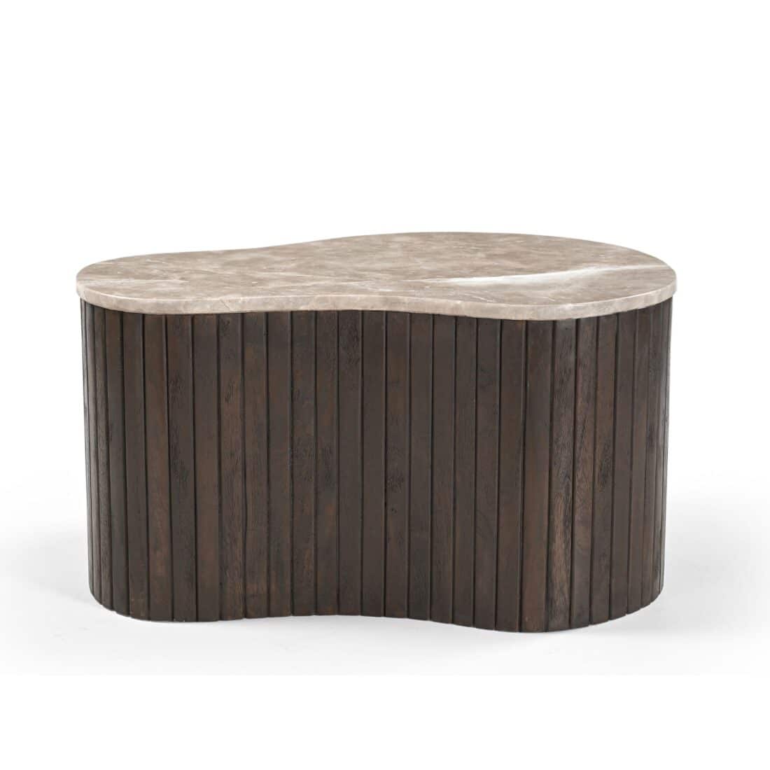 Starfurn Salontafel Nomi Bruin Marmer 70 Cm