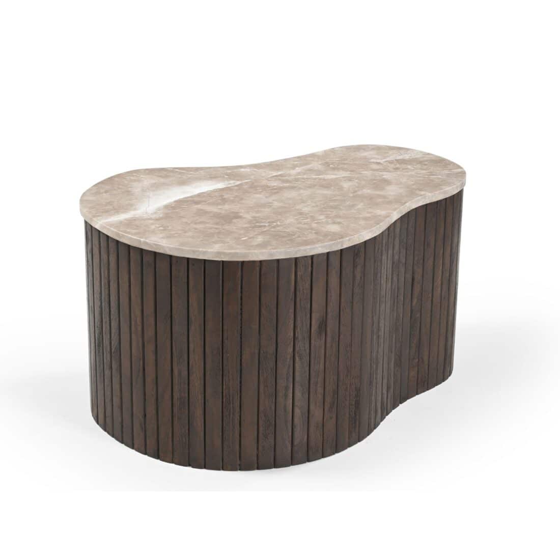 Starfurn Salontafel Nomi Bruin Marmer 70 Cm