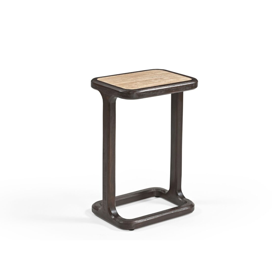 Starfurn Bijzettafel Arvid Bruin Travertin 58 cm