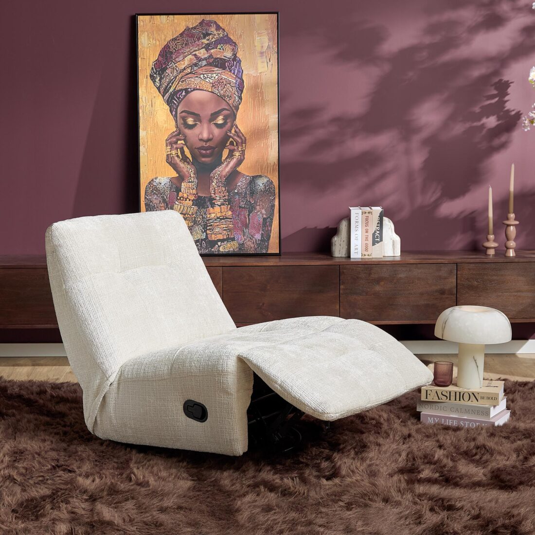 Starfurn Relaxfauteuil Chill Off White Starfurn Relaxfauteuil Chill Off White