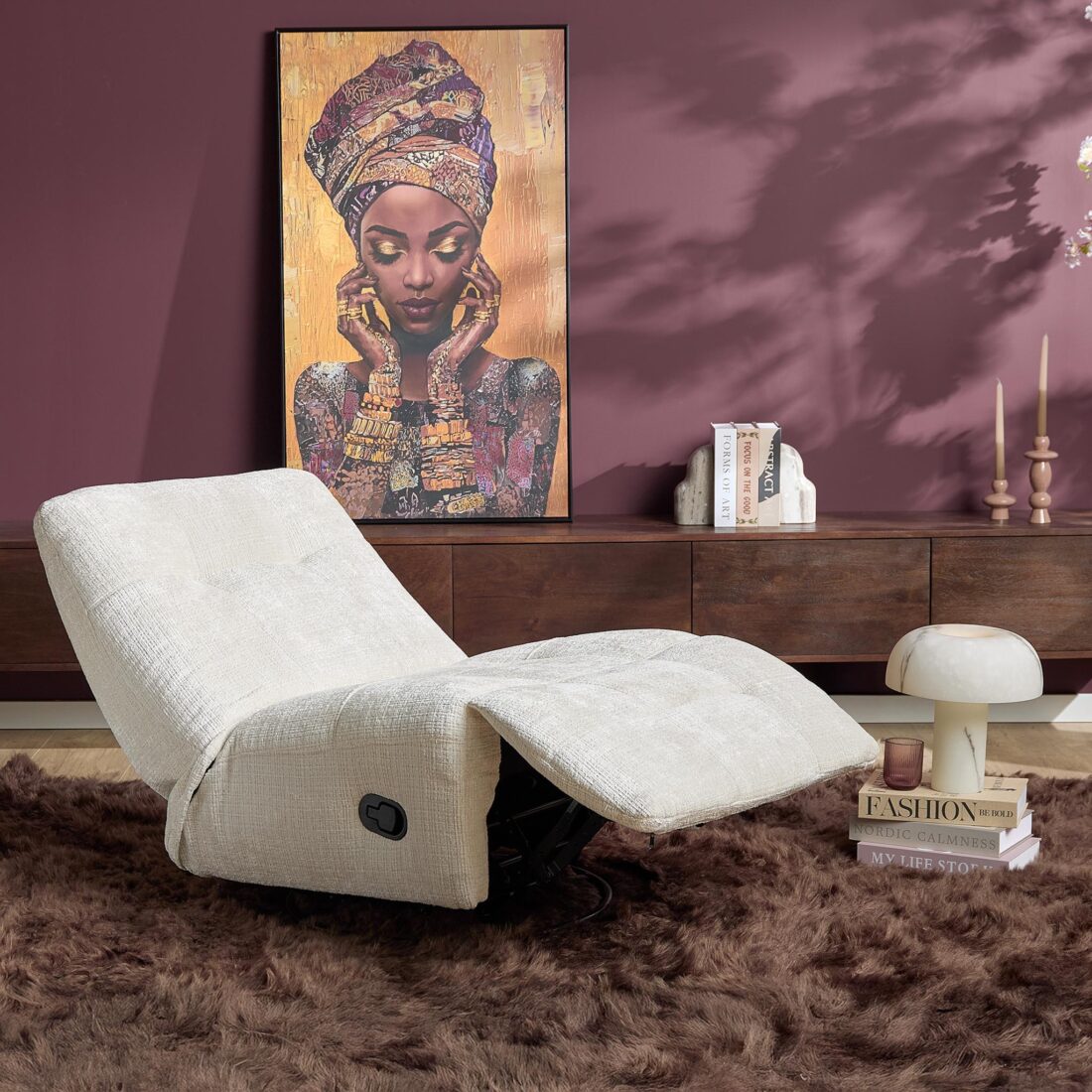 Starfurn Relaxfauteuil Chill Off White Starfurn Relaxfauteuil Chill Off White