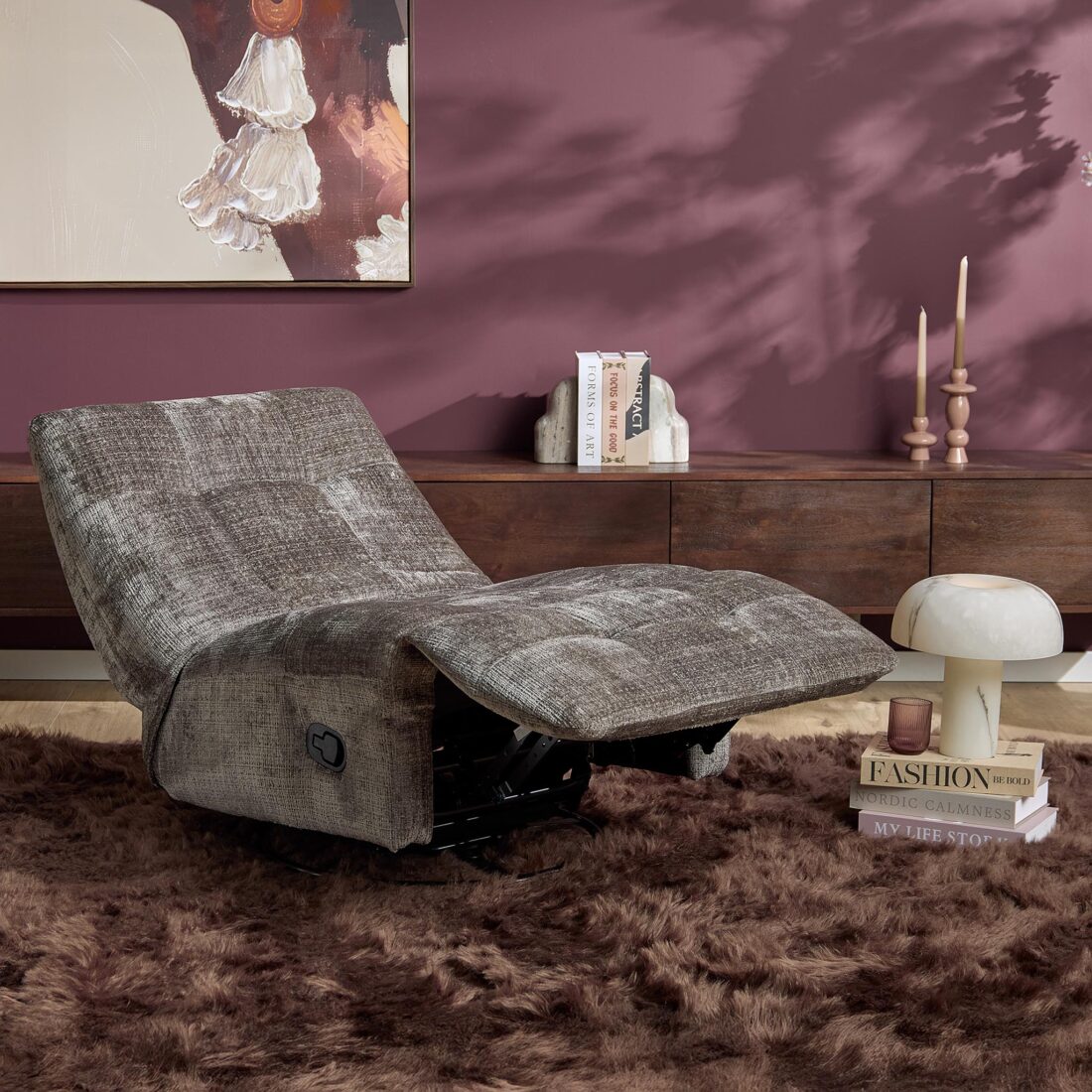 Starfurn Relaxfauteuil Chill Grijs