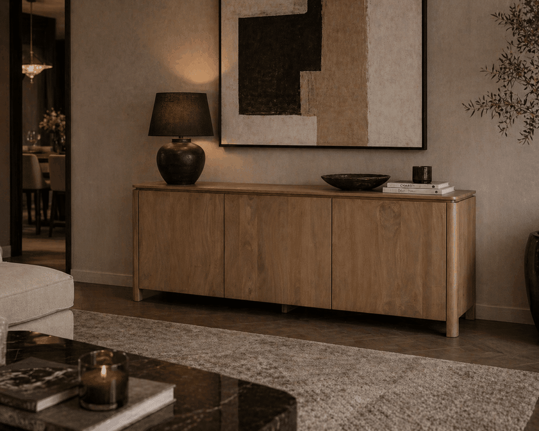 Starfurn Dressoir Dallas Naturel Mangohout 165 Cm