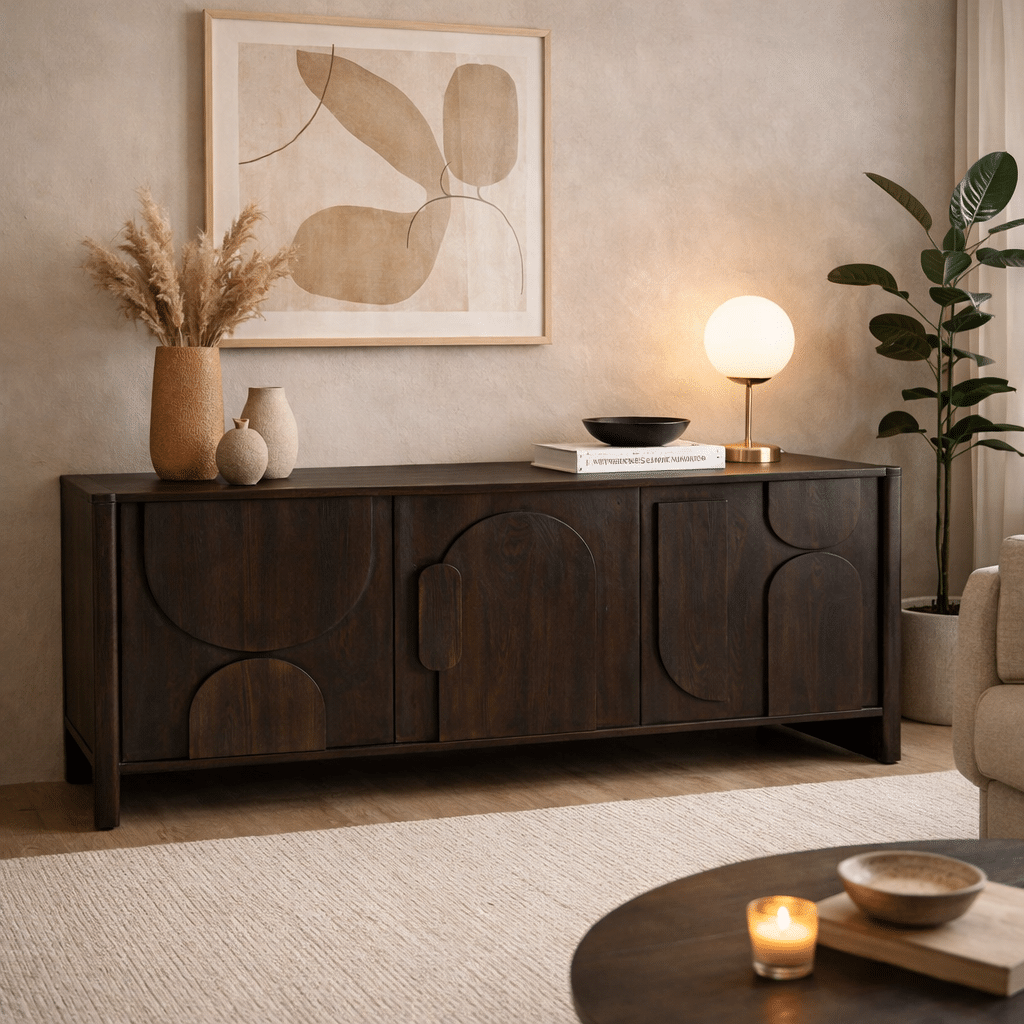 Starfurn Dressoir Zana bruin 160 cm Starfurn Dressoir Zana bruin 160 cm