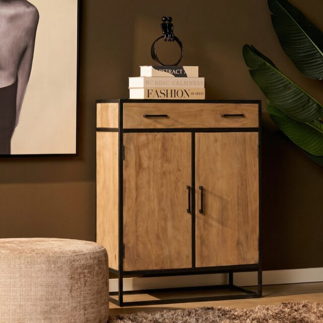 Starfurn Kabinet Dakota Naturel Mangohout 100 cm