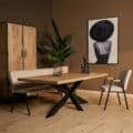 Starfurn Rechthoekige eettafel Dakota Naturel Mangohout 180 cm