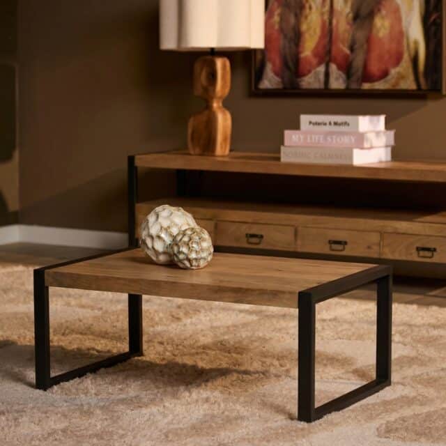 Starfurn Salontafel Britt Naturel Mangohout 110 cm