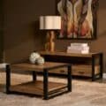 Starfurn Salontafel Britt Naturel Mangohout 80 cm