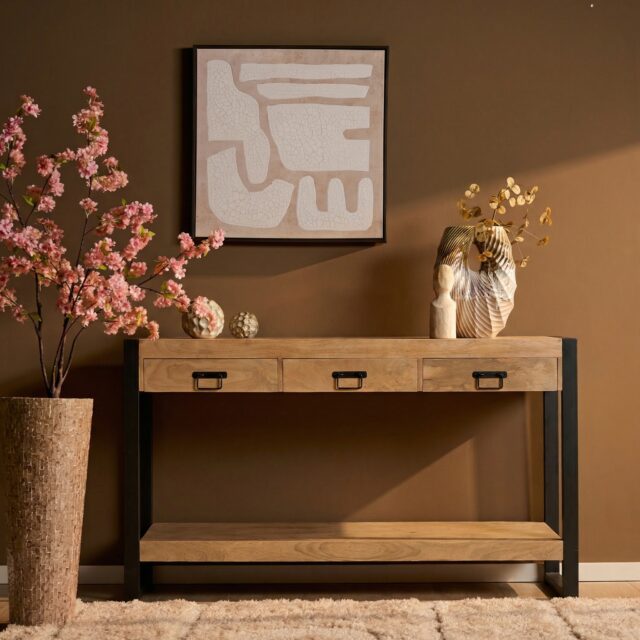 Starfurn Sidetable Britt Naturel Mangohout 150 cm
