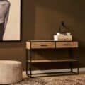 Starfurn Sidetable Dakota Naturel Mangohout 120 cm