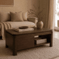 Starfurn Vierkante Salontafel Dallas Bruin Mangohout 80 cm