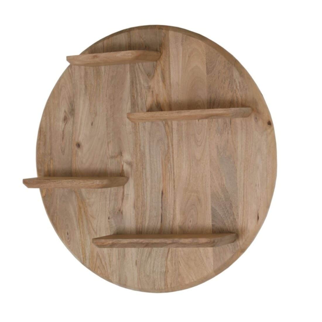 Starfurn wandrek Lena 75 cm rond naturel mangohout