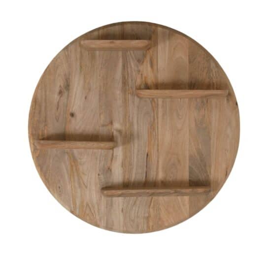 Starfurn wandrek Lena 75 cm rond naturel mangohout