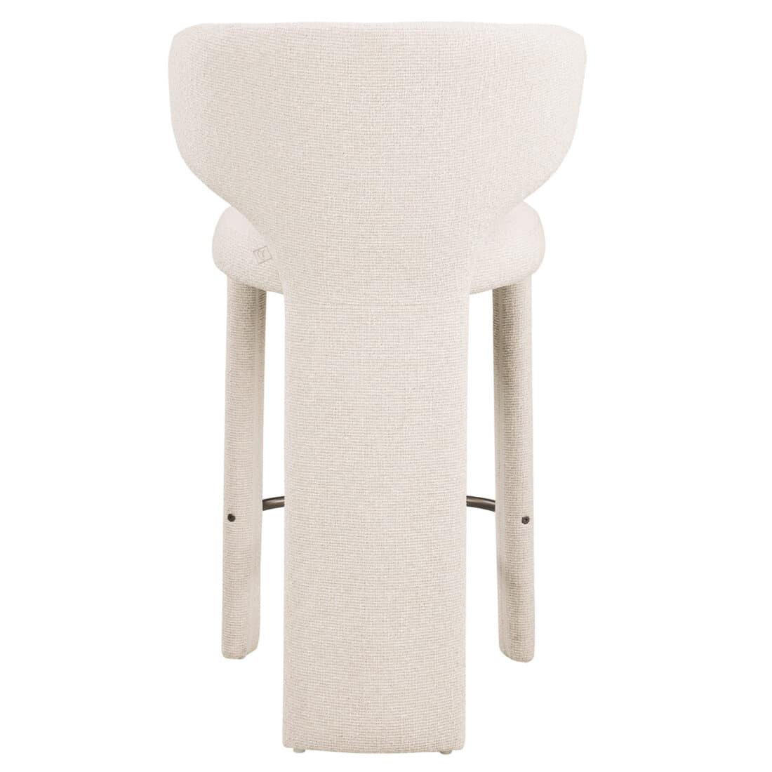 achterkant Richmond Interiors barstoel Viola met arm biscotti