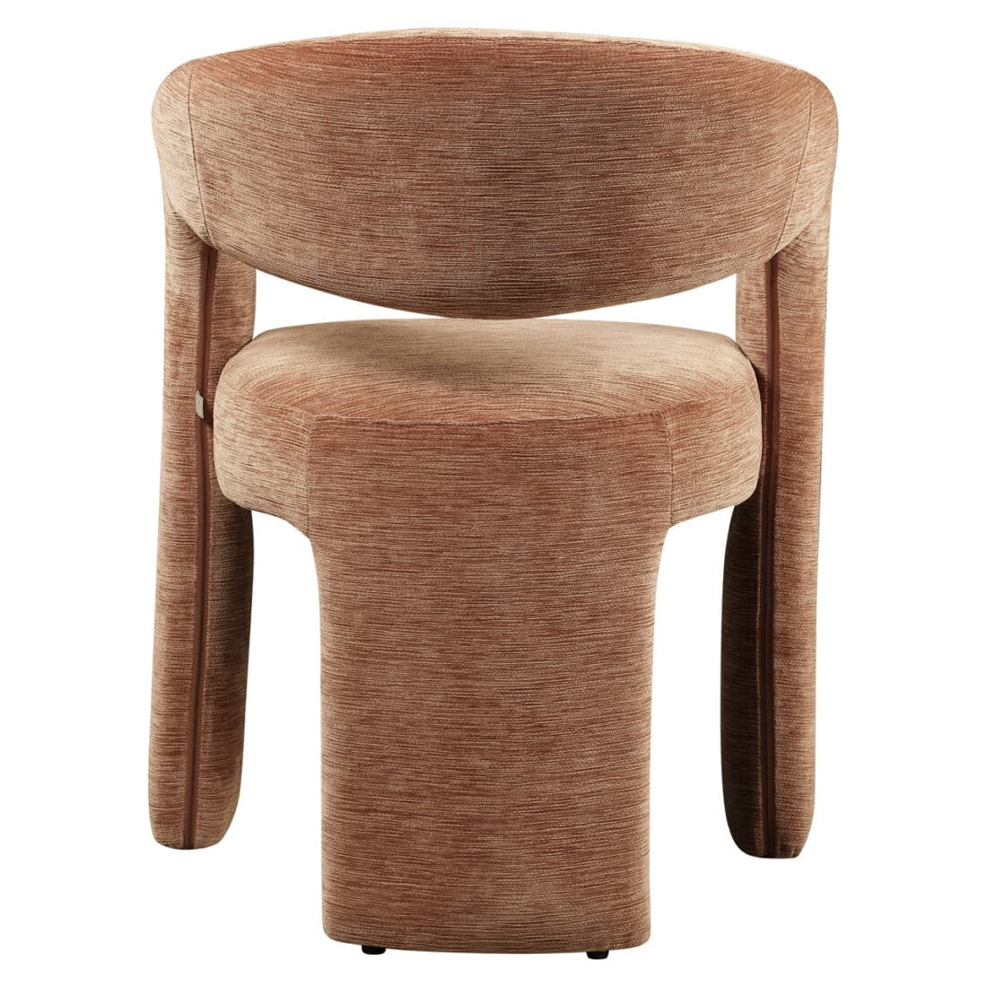 achterkant Richmond Interiors eetkamerstoel Soho met arm mocha mousse