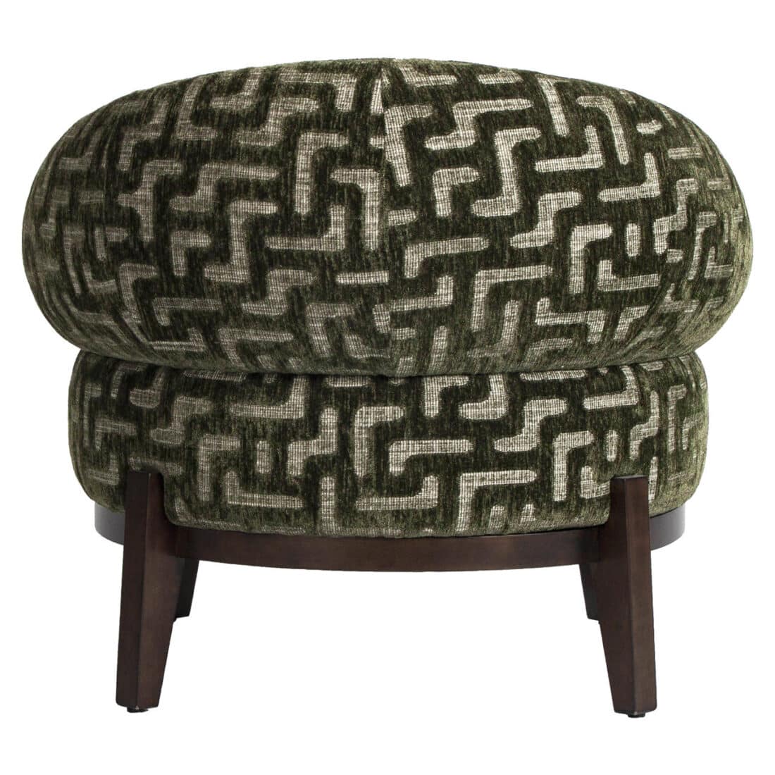 achterkant Richmond Interiors fauteuil Montana moss labyrinth