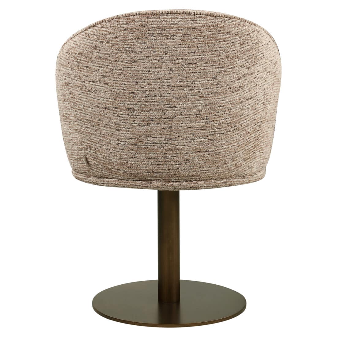 Richmond Interiors Eetkamerstoel Beverly Draaibaar Met Arm Mocca