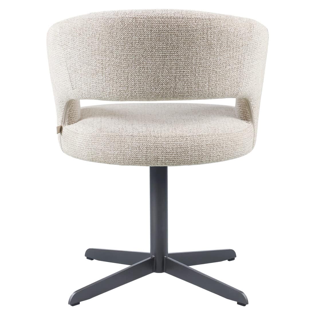 Richmond Interiors Eetkamerstoel Blanca Draaibaar Met Arm Natural