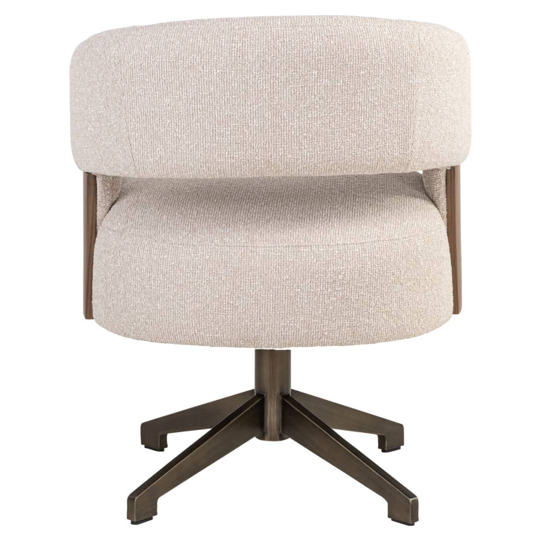 Richmond Interiors Eetkamerstoel Pollux Draaibaar Met Arm Desert