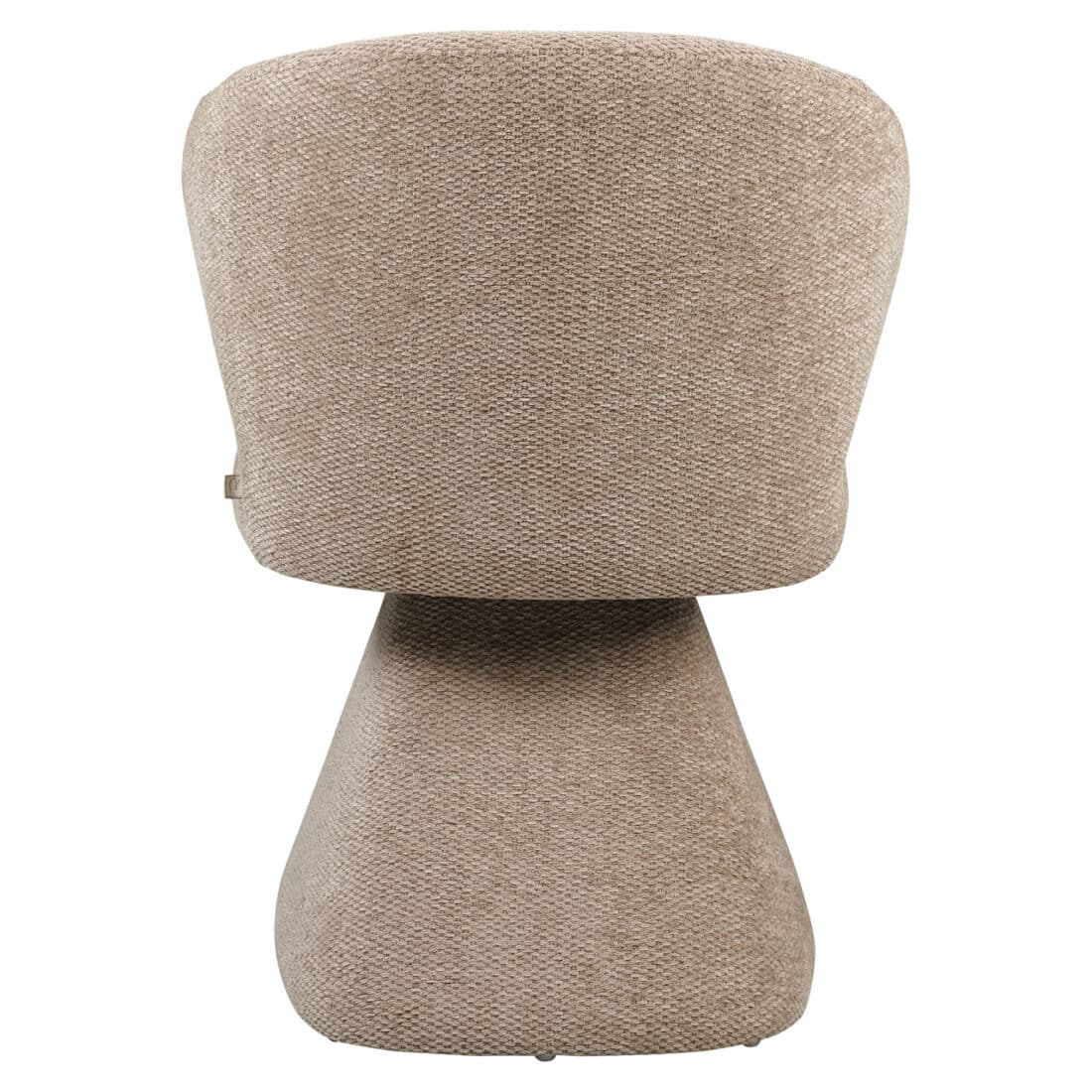 achterkant Richmond interiors eetkamerstoel Zenith draaibaar mocca