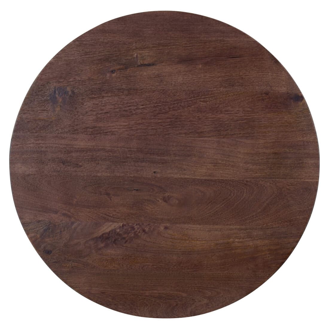 blad Richmond Interiors bistrotafel Baldwin 80 cm rond mangohout