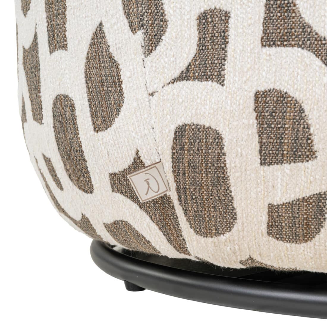 Richmond Interiors Draaifauteuil Kaya Weave Brown