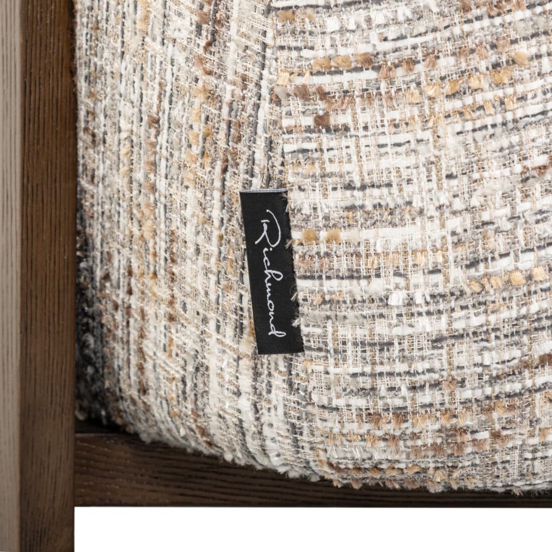 Richmond Interiors Fauteuil Arabella Greige Coco