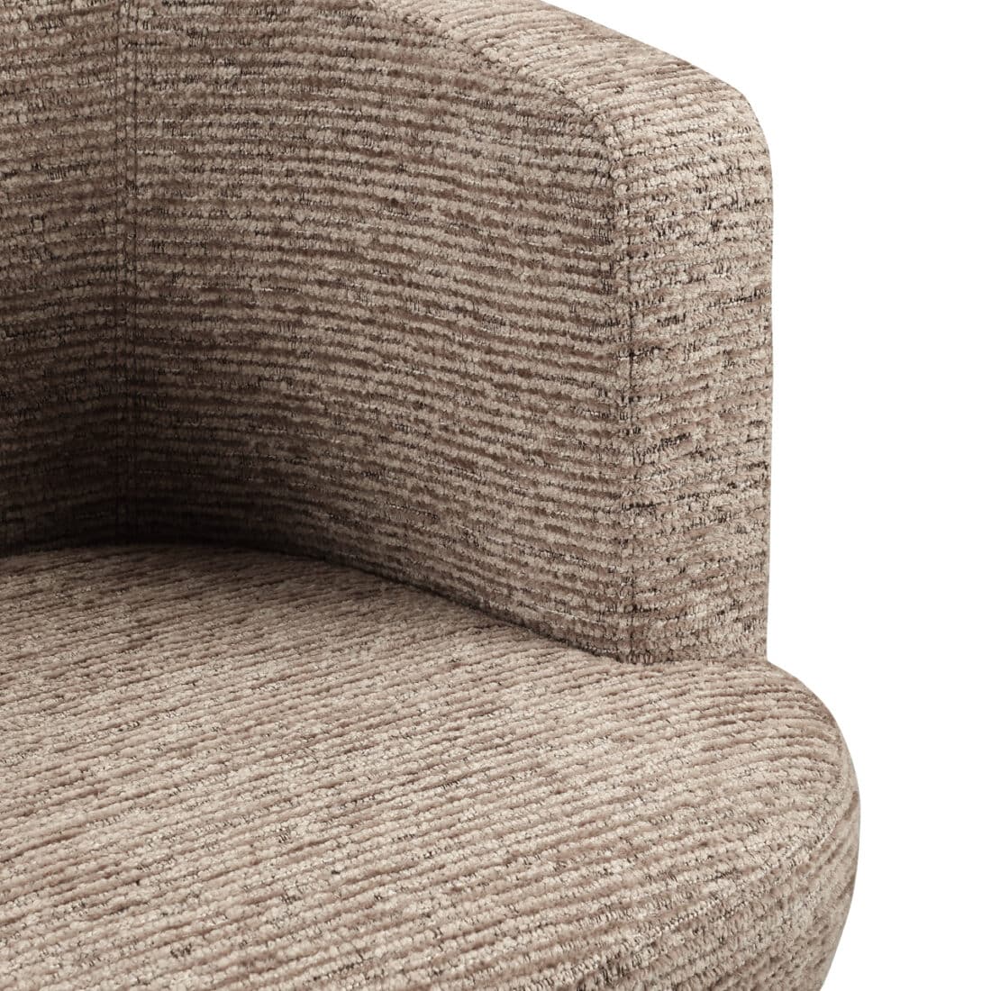 Richmond Interiors Eetkamerstoel Rochenne Draaibaar Met Arm Mocca