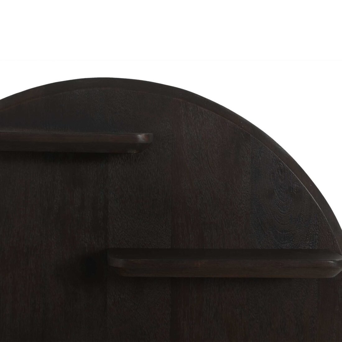 detailfoto Starfurn wandrek Lena 75 cm rond bruin mangohout