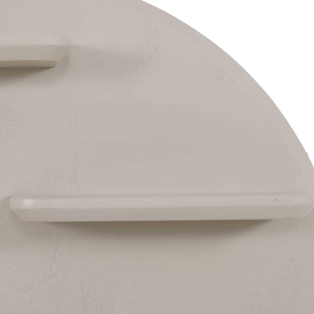 detailfoto Starfurn wandrek Lena 75 cm rond zand mangohout