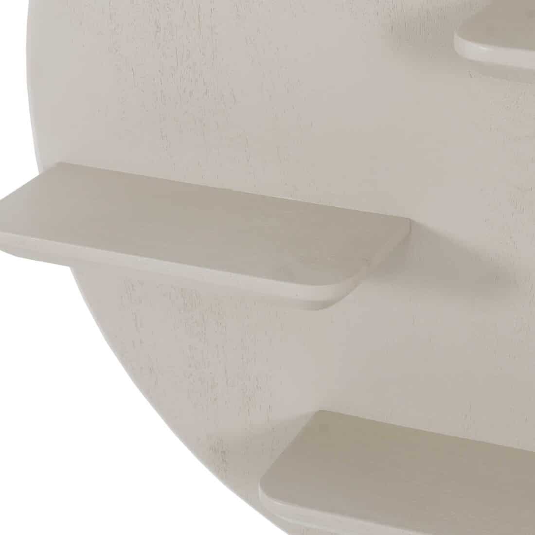 detailfoto Starfurn wandrek Lena 75 cm rond zand mangohout