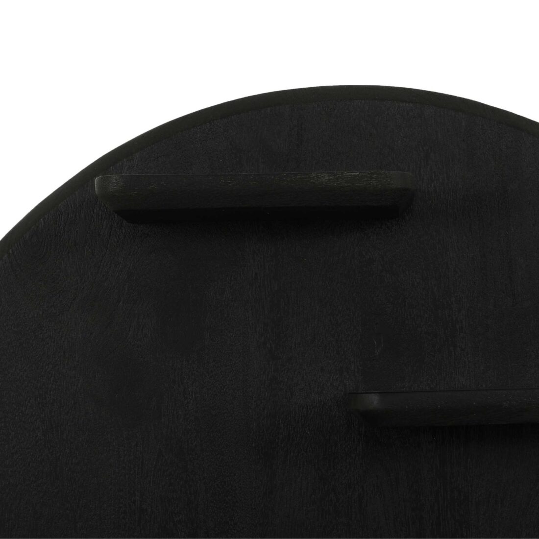 Starfurn Wandrek Lena 75 Cm Rond Zwart Mangohout