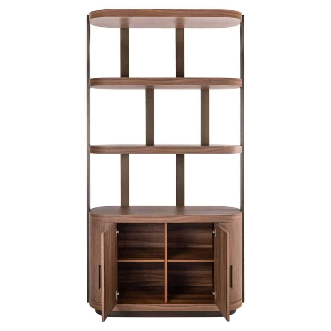 open Richmond Interiors wandkast Windsor 120x45x225 cm hout