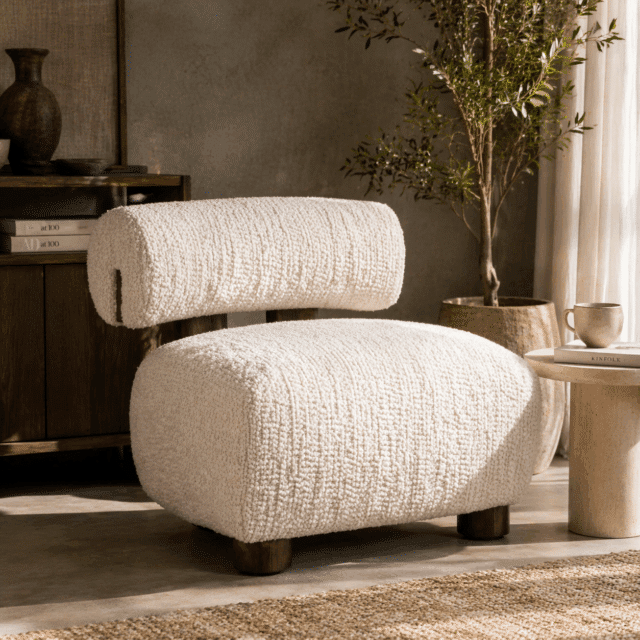 sfeerfoto Richmond Interiors fauteuil Arabella lovely cream