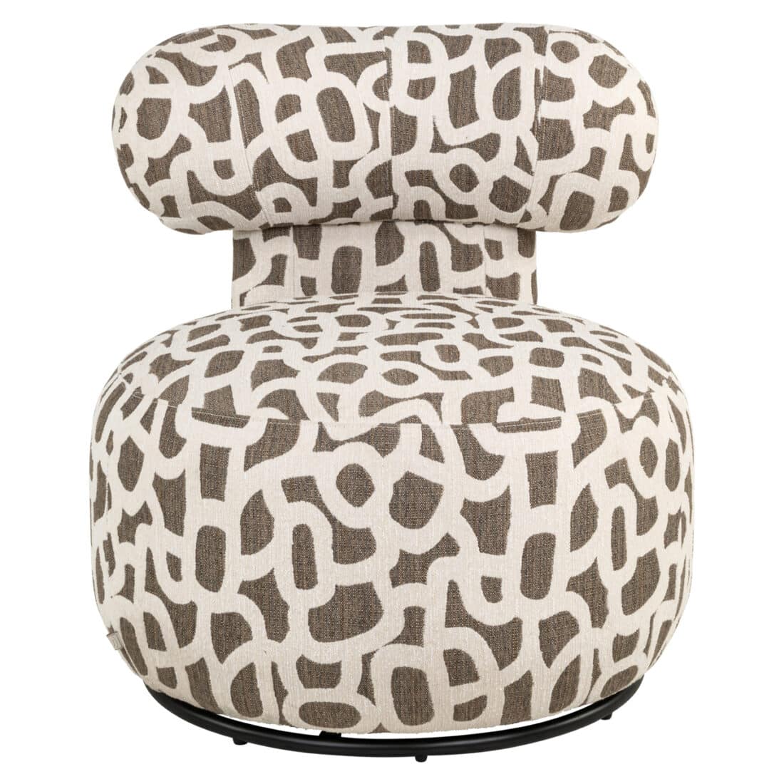 Richmond Interiors Draaifauteuil Kaya Weave Brown